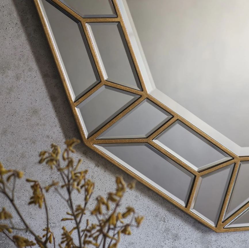 Gold Trim Mirror Round Mirror With Gold Trim Wall Of Dreams